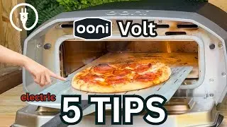 How to Use an Ooni Volt 12 Electric Oven to COOK PIZZA | My 5 Tips