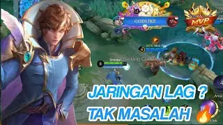 MAIN XAVIER MESKIPUN JARINGAN AGAK LAG, TETAP MENGGILA 🔥 - MOBILE LEGENDS #mlbb 