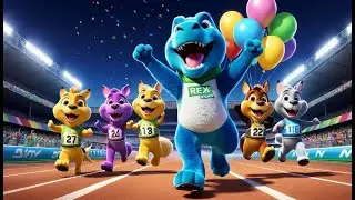 Racing Rex and the Hot Wheels Rally | High-Speed Adventure Song for Kids | Race Car Fun