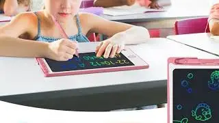 Hockvill LCD Writing Tablet for Kids 🖍️🧒 | 8.8 Inch Doodle Board for Boys & Girls