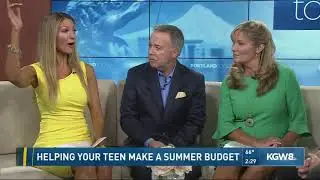 Helping your teen make a summer budget