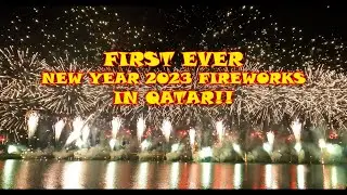 NEW YEAR 2023 FIREWORKS - QATAR