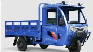 Adult tricycle 3 wheel electric truck cargo trike with enclosed Drive cabin | Three wheeler cargo
