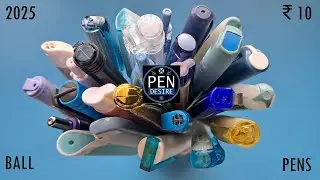 10 Rupees Ball Pens Reviewed by Pen Desire in 2025 RECAP in JUST 2 MINUTES