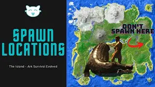 SPAWN LOCATIONS : THE ISLAND : Ark Survival Evolved