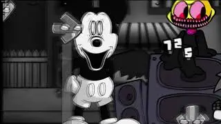FNF VS Mickey Mouse HD REMASTERED - Sunday Night Suicide FULL GAME HORROR