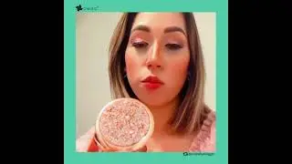 OMIRO Compact Mirror, Mini Small Diamond 1X/2X Magnifying Round Metal Pocket Makeup Mirror in Gold.
