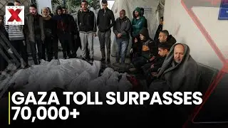 Israel-Gaza Ceasefire Violation: Gaza Health ministry says 'death toll surpasses 70k' | NewsX World