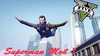 GTA V - Flying Mod ! | Hancock / Nice Fly Mod (PC Gameplay)