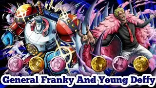 GENERAL FRANKY AND YOUNG DOFFY GAMEPLAY | ONE PIECE BOUNTY RUSH | OPBR