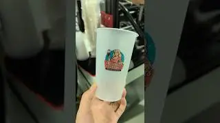 Plastic PP Cups UV digital printing machine