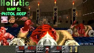 Doom 2: Holistic by Astro X - Map 5: Pistol Keep - UV blind + @sandwedge @snaxalotl6909 Man With Gun