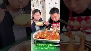 Epic Cold War Between Husband and Wife | Funny Eating Challenge 🍔😂