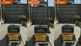 Mafia: Definitive Edition Graphics Comparison | Low vs Medium vs High | 1440p