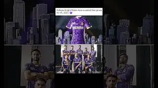 Kkr New Jersey For IPL 💜