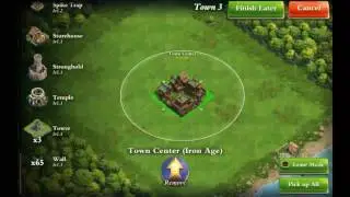 DomiNations: Iron Age TC and loot defense base