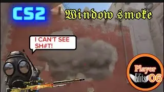 CS2 mirage window smoke tutorial! 