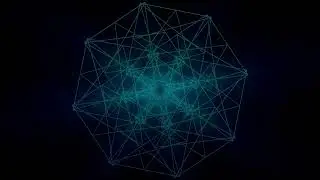 rotating TRIANGLES IN AND OUT  dark  30 FPS 4K 30min