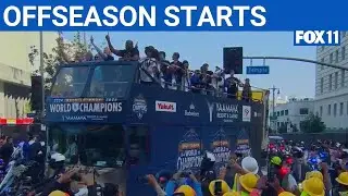 Cleaning up after Dodgers World Series parade | FOX 11 LA