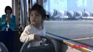คลิปมะลินั่งเครื่องบินครั้งแรก