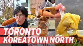 Toronto KOREATOWN North Food Tour | North York Food Crawl | Travelling Foodie Food Trip