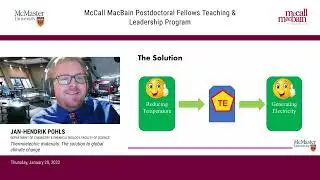 Jan-Hendrik P&ouml;hls - Thermoelectric Materials: The Solution to Global Climate Change