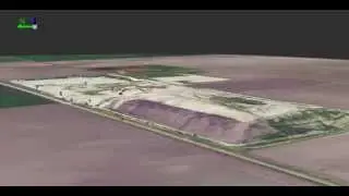3D GIS Animation of a Municipal Solid Waste Landfill in Texas