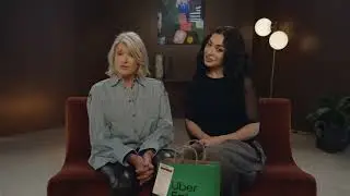 We Listen & We Don&rsquo;t Judge with Charli XCX & Martha Stewart   Uber Eats #superbowl #2025