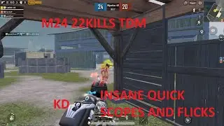 TDM M24 ONLY. 21 KILLS BY KD. PRO QUICK SCOPES AND FLICKS.