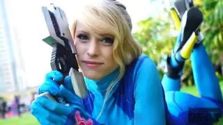 @yourhornedangel as Zero Suit Samus at San Diego Comic Con 2016