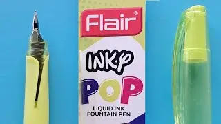 Flair INKY POP Najlepszy długopis atramentowy 60 rupii z gumowym uchwytem dla uczni&oacute;w