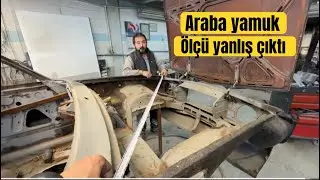 1974 OPEL MANTA A  - C20LET /// ÇAMURLUK VE BURUN AYARI BAŞLADI