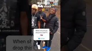WakiandaMusic DayLikeThis Video shoot #bts #videoshoot #drill #kenyandrill #ukdrill #wak
