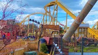 Tornado Springs At Paultons Park - 4K Area Walkthrough