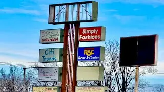 TRI-CITY PLAZA (Eerie & Empty) Strip Mall in Gary, Indiana ~ EXPLORING NORTHWEST INDIANA