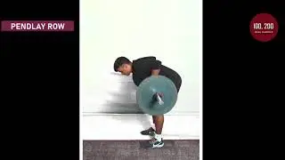 Pendlay Row | 100, 200 - Practical Applications in Strength and Conditioning |  Basu Shanker