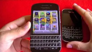 Del BlackBerry 9900 al Blackberry Q10, comparativa