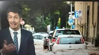 Cyclone Minerva in Italy, causing floods in Emilia-Romagna, BBC weather service 18/05/23 #bbcweather