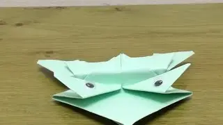 DIY paper frog BOX