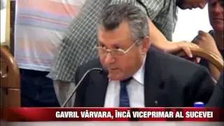 Gavril V&icirc;rvara, &icirc;ncă viceprimar al Sucevei