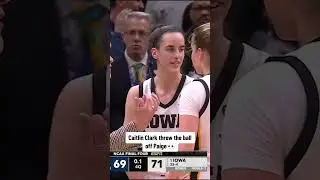 Caitlin Clark high IQ play 😅