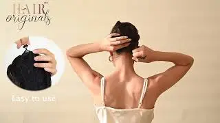 How to Use a Donut Bun Hair Extension in just few Steps | Get Salon-Style Bun at Home.