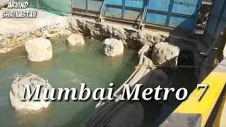 Mumbai Metro Line 7 | Pathan Wadi Metro Station