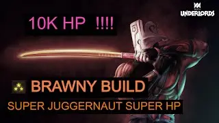 ★★★Juggernaut Super HP Build! Brawny Combos! | Dota Underlords