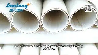 Low-Noise Drainage Champion! PVC-U Spiral Pipe Creates Quiet Spaces！🧘