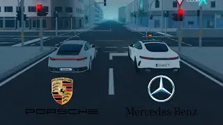 Roblox Emergency Hamburg Drag Racing | Porsche Vs Mercedes
