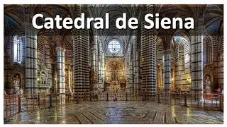 A Catedral de Siena &eacute; espetacular. V&aacute;rios artistas participaram do projeto e decora&ccedil;&atilde;o