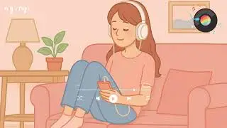 Lo-fi beats, mellow guitar licks, cute female vocals, hopeful teen vibe [Same Page Someday ver.2]