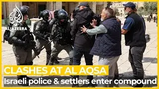 Clashes erupt at Jerusalem after Israeli police and settlers enter Al-Aqsa compound