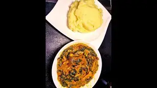 Cook with me tasty okro vegetable soup